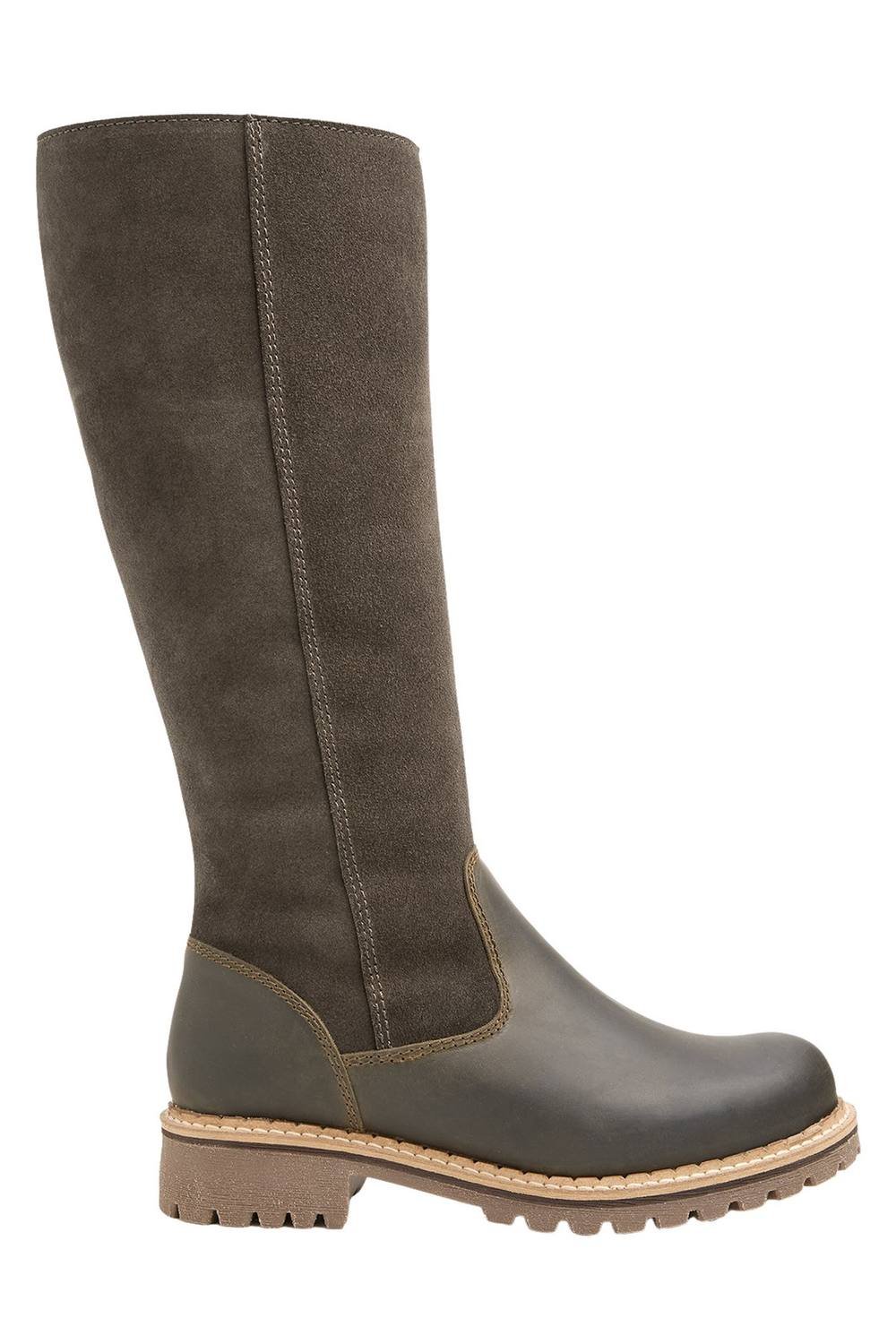 Celtic & Co Celtic & Co Women's Sheep Lined Tall Boot in Dark Olive - 3