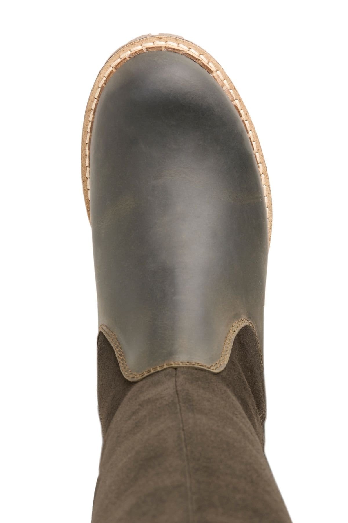 Celtic & Co Celtic & Co Women's Sheep Lined Tall Boot in Dark Olive - 4