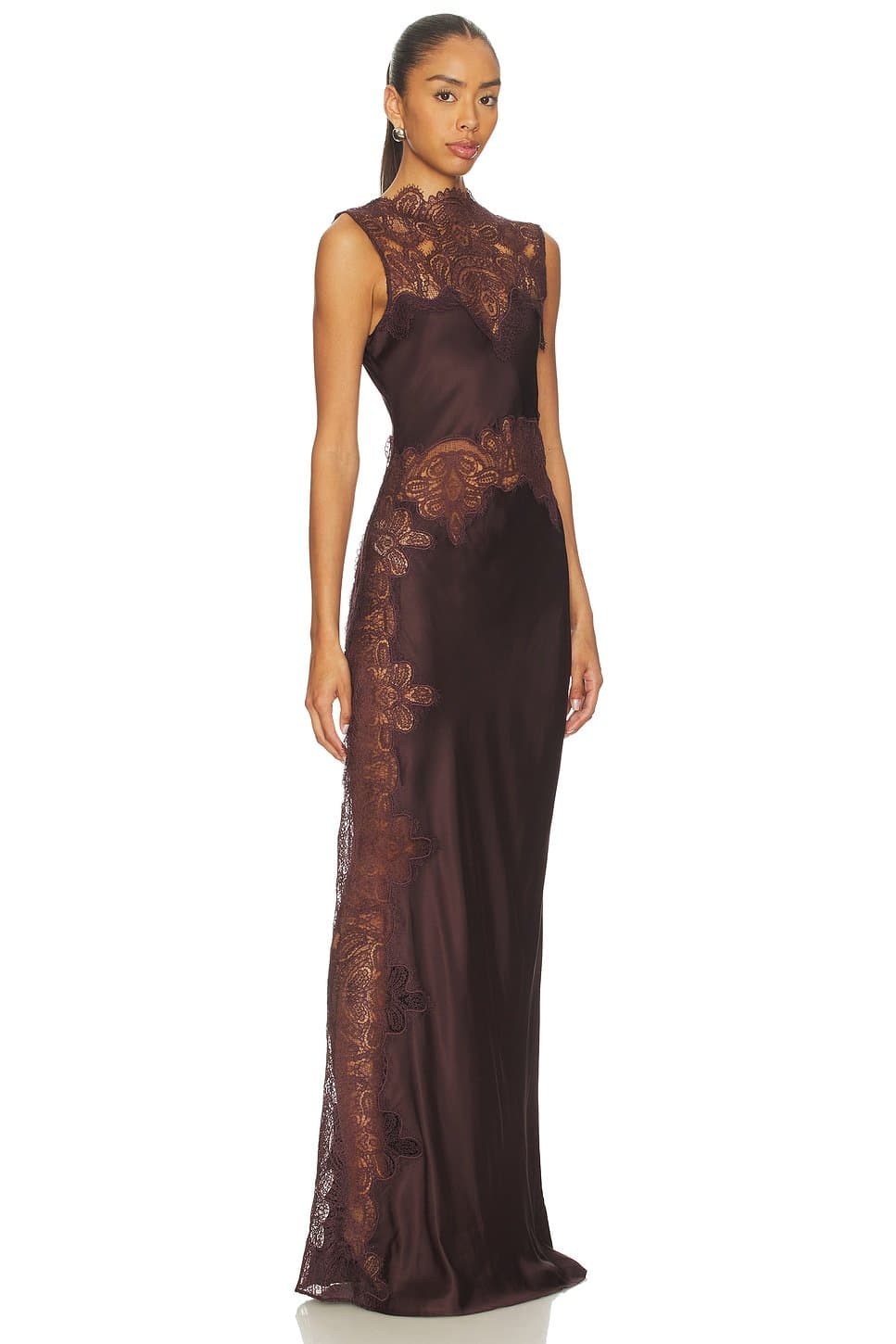 revolve Jamila Lace Maxi Dress