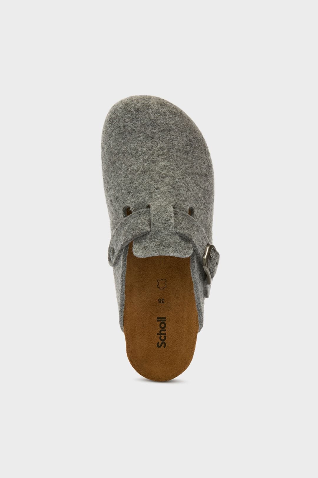Scholl Scholl Women's Fae Suede Clog Grey - 3
