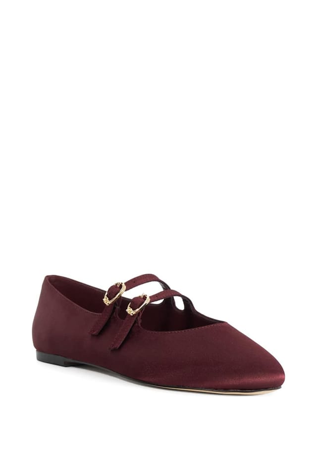 Dune London Dune London Women's 'Hypnotize' Ballet Pumps in Red - 2
