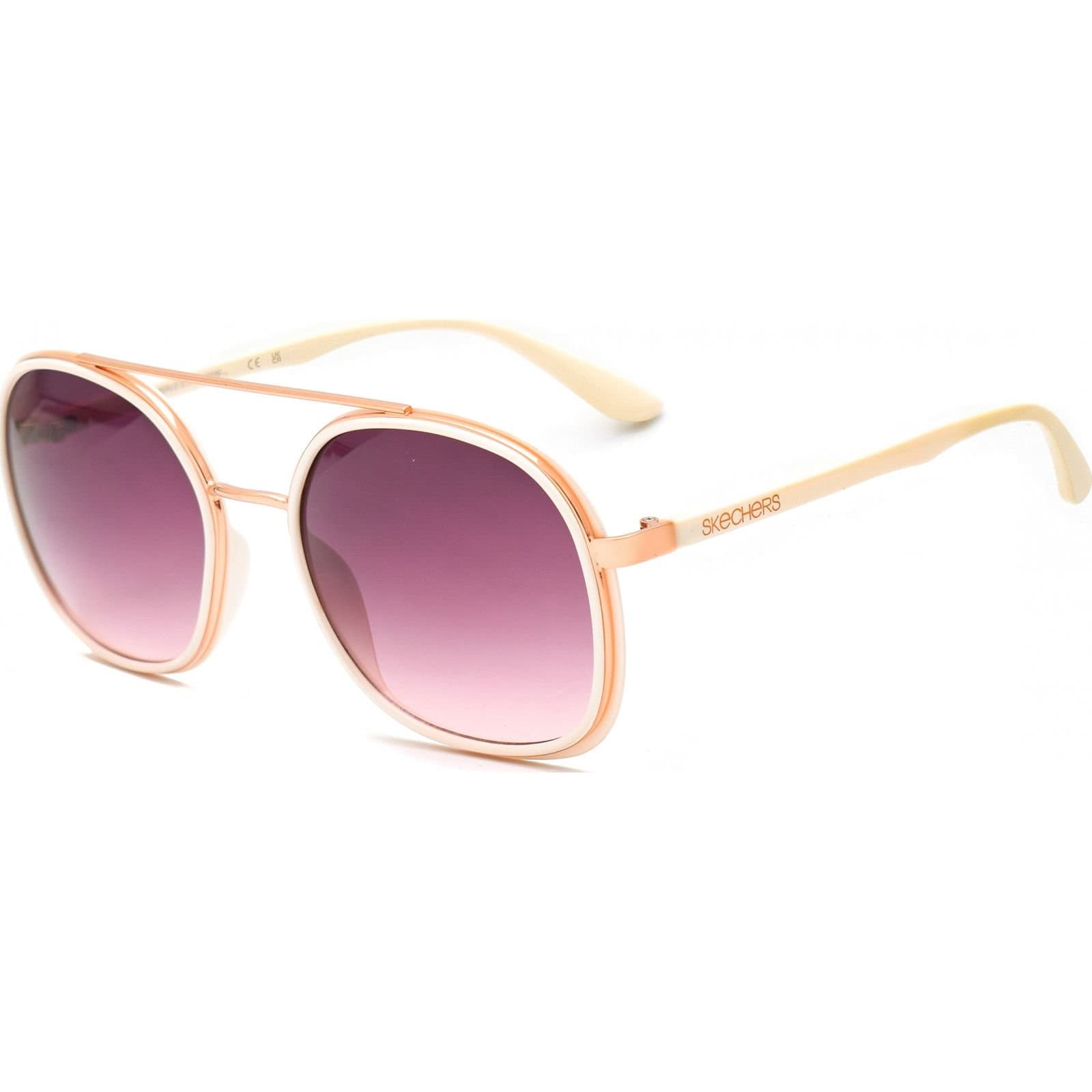 Skechers Skechers Women's SE6184-5921F Round/Oval Sunglasses in Purple