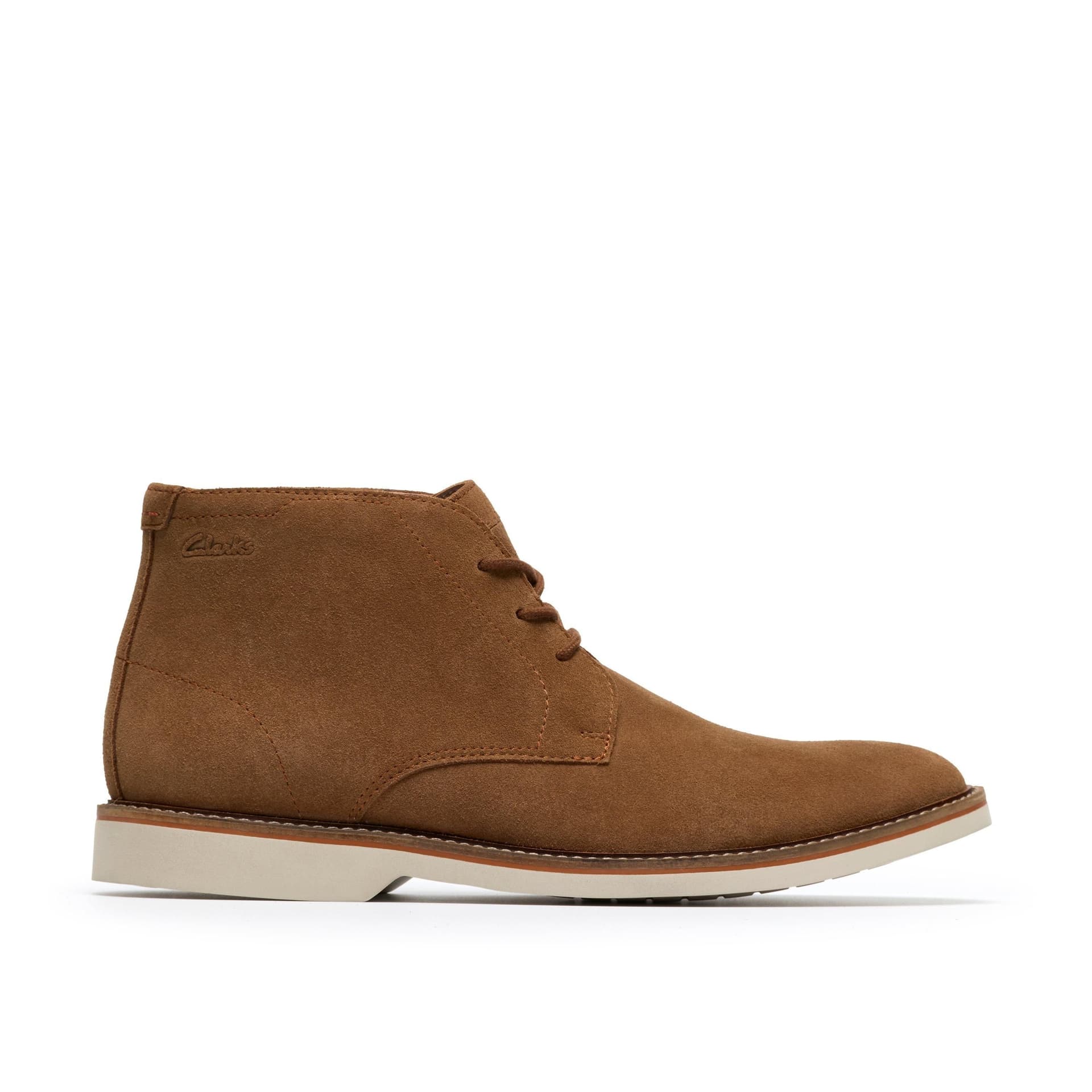 Clarks Clarks Men's AtticusLT Mid Cola Suede Ankle Boots in Brown