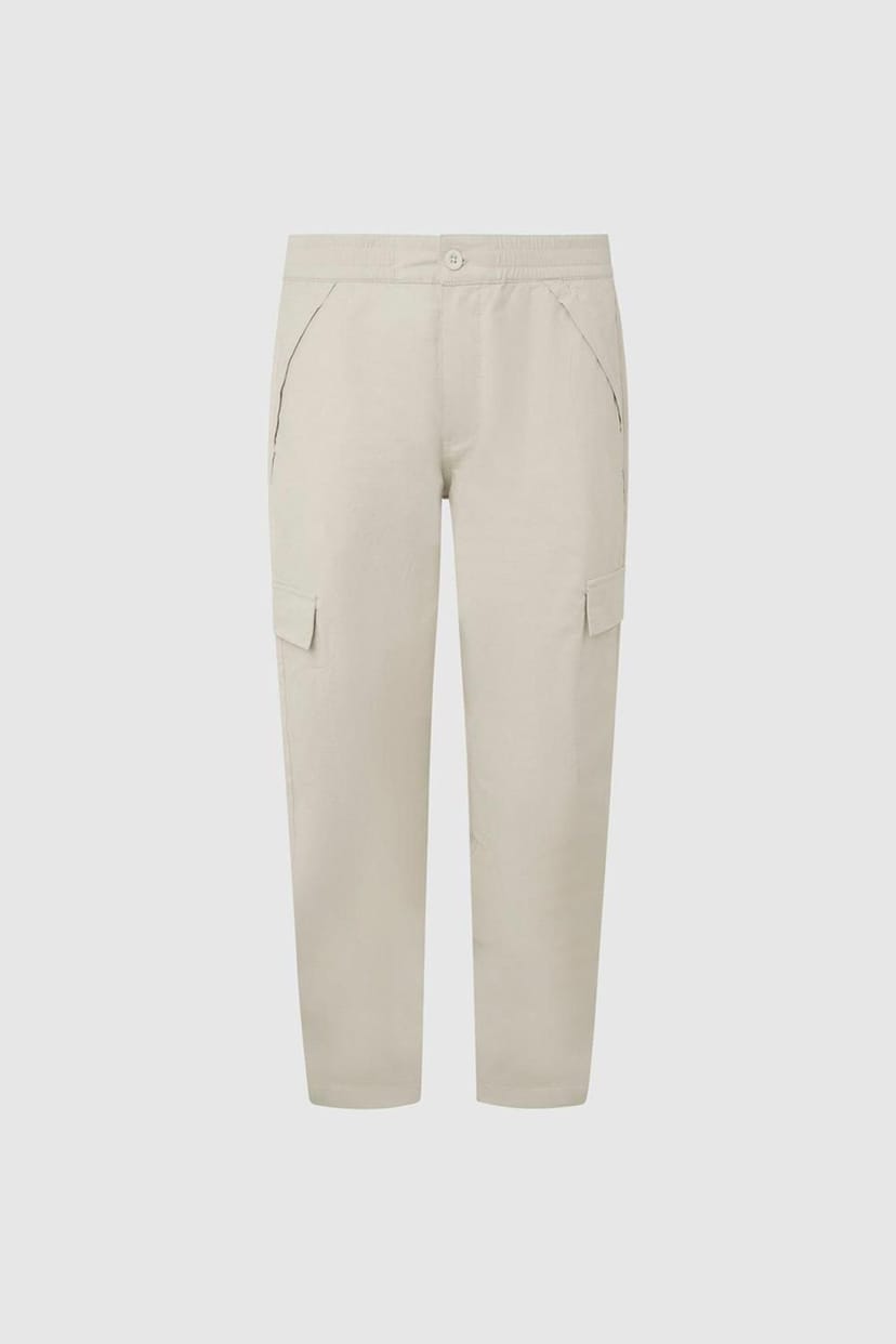 Pepe Jeans Pepe Jeans Men's Relaxed Straight Cargo Pant Stone - 1