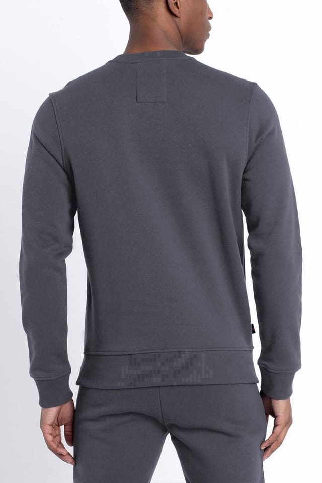 Luke 1977 Luke 1977 Men's London 1000 Crew Sweat in Charcoal - 2