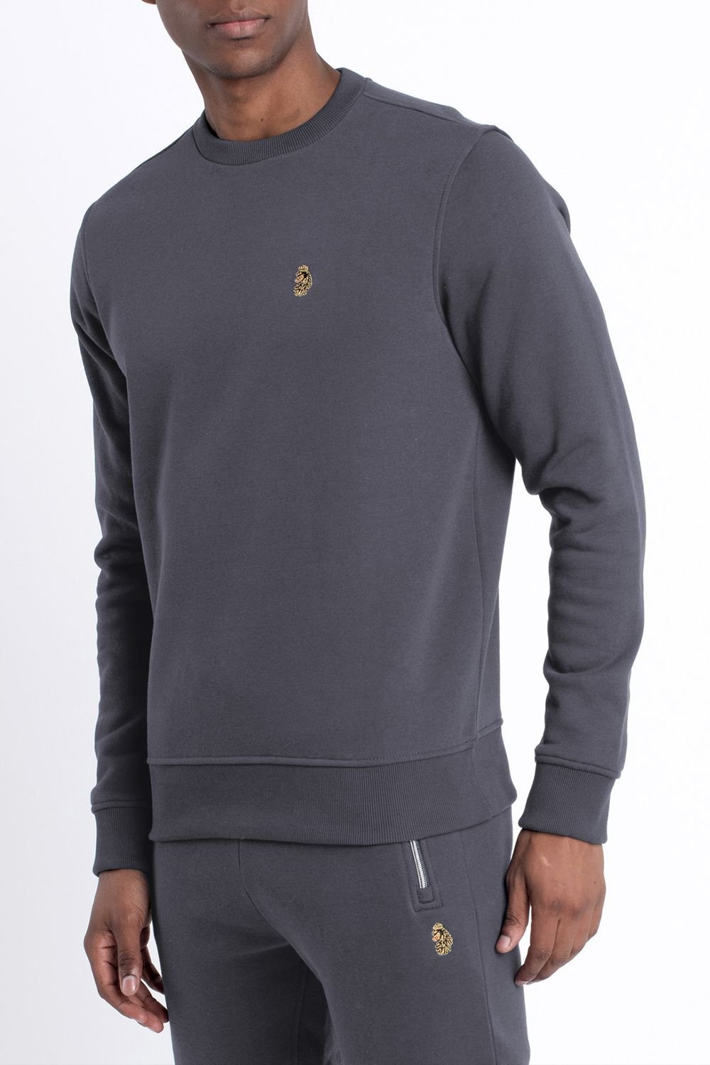 Luke 1977 Luke 1977 Men's London 1000 Crew Sweat in Charcoal - 4