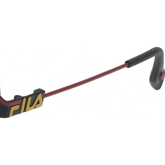 Fila FILA Men's SFI018-61531G Aviator/Navigator Sunglasses in Black - 2