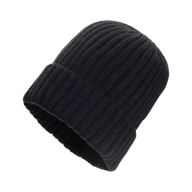 XD Design XD Design Men's Kennedi Ribbed Polylana Aware Beanie in Black - 2