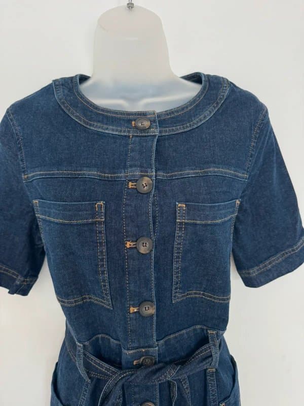 Boden NEW (no tags ) Boden Belted Denim Dress - RRP £119 - UK 8/10