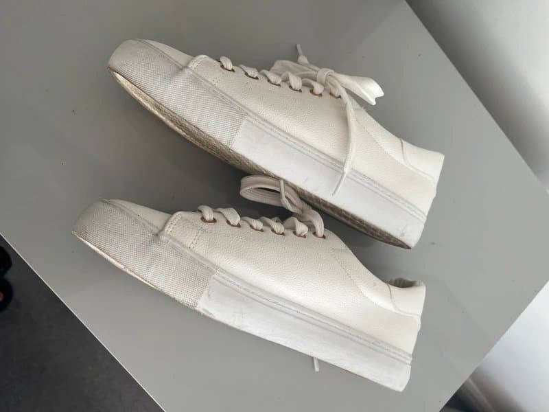 New Look New Look white trainers size 6