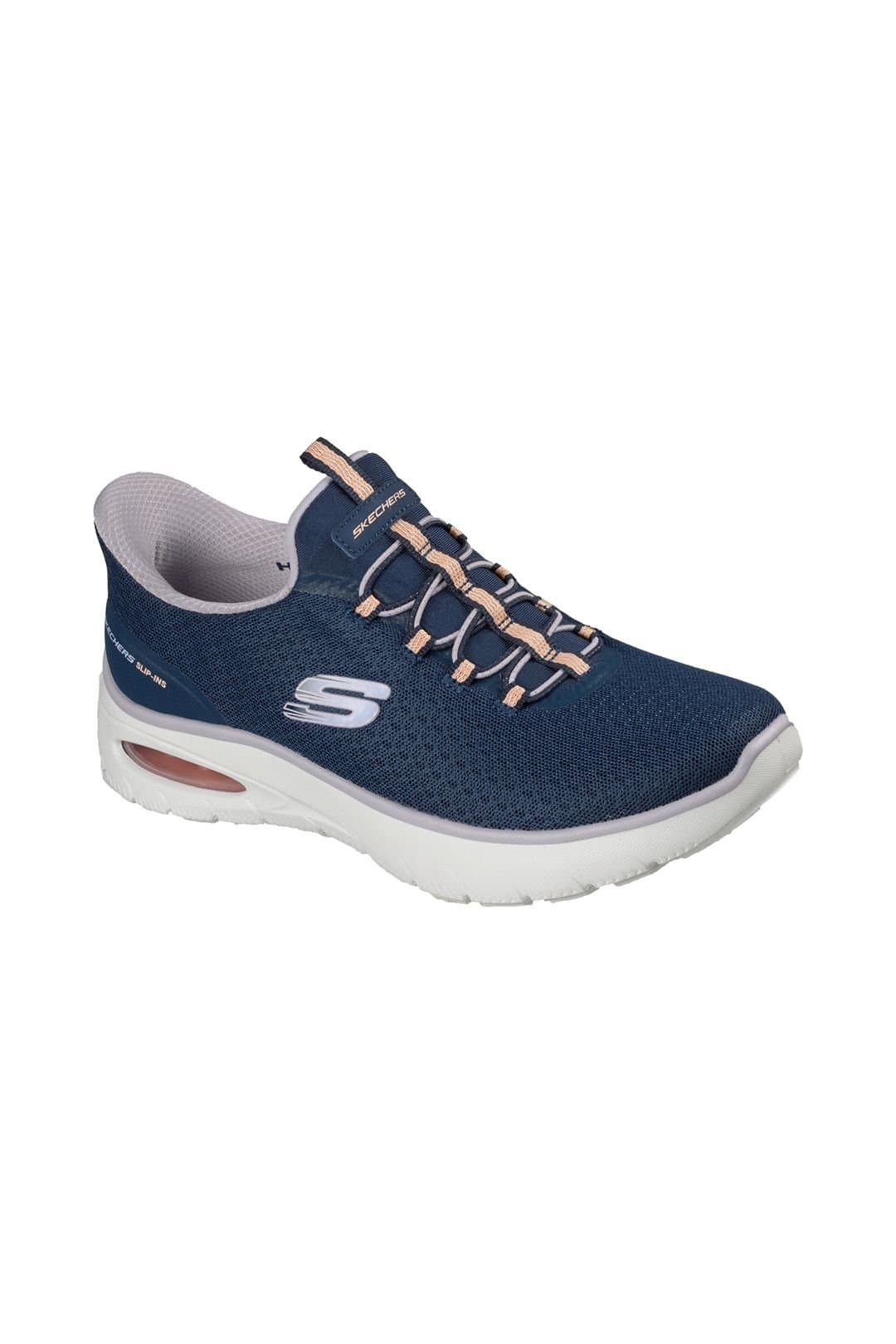 Skechers Skechers Women's SKECH-AIR SUMMITS Mesh Bungee Slip-Ins Navy