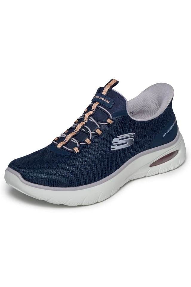 Skechers Skechers Women's SKECH-AIR SUMMITS Mesh Bungee Slip-Ins Navy - 2