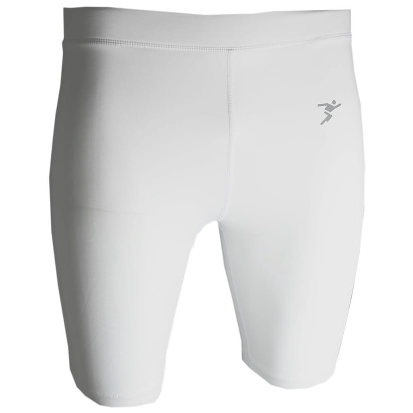 Precision Precision Men's Essential Baselayer Sports Shorts in White - 1