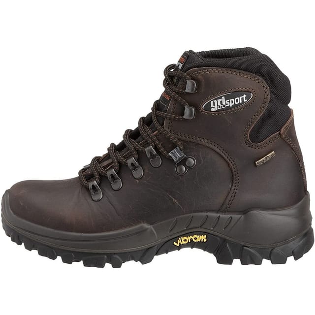 GriSport Grisport Women's Everest Waxy Leather Walking Boots in Brown - 3