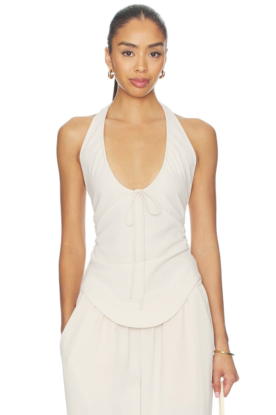 revolve Revolve Oat Halter Neckline Top