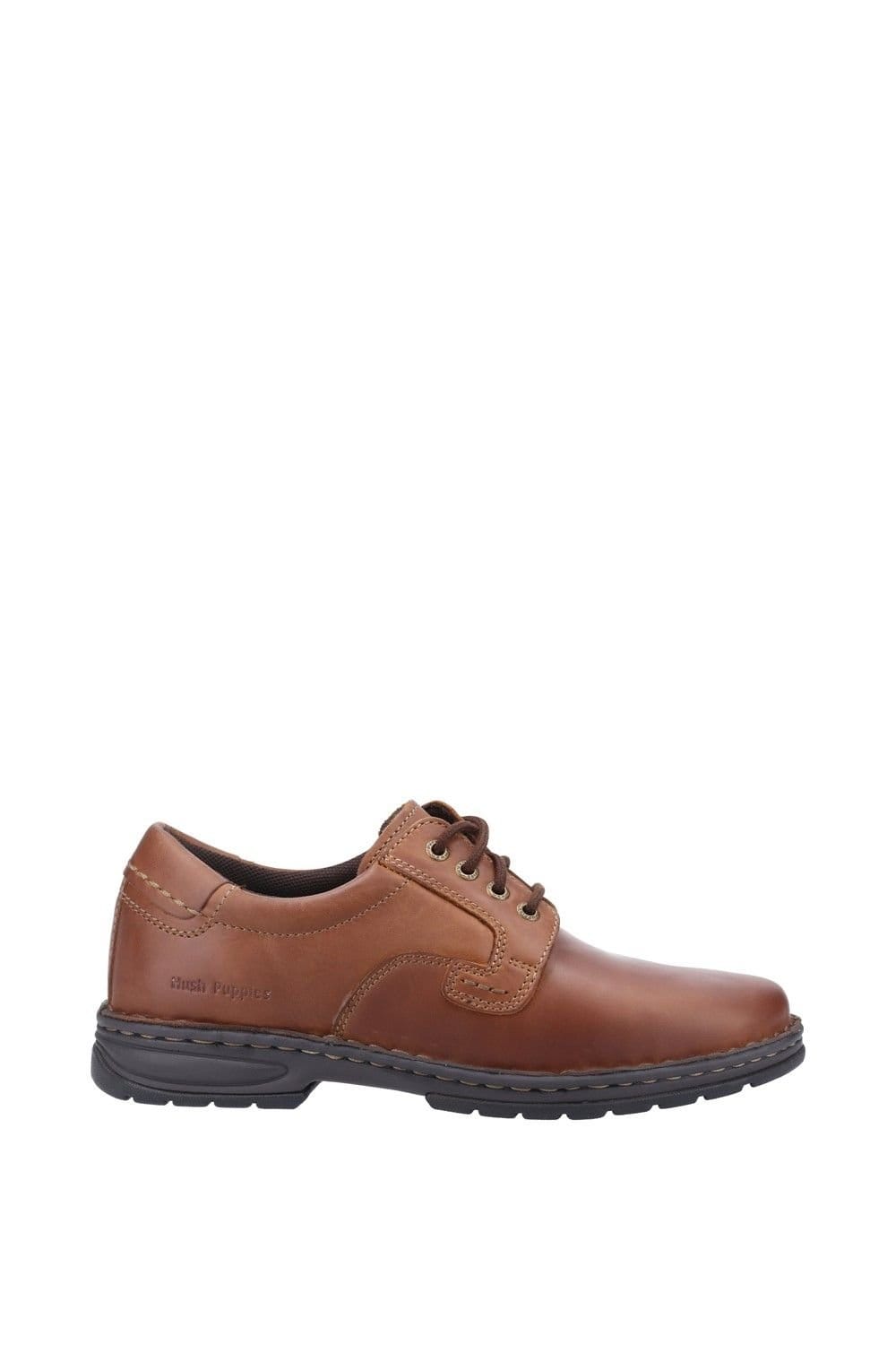 Hush Puppies Hush Puppies Men's 'Outlaw II' Leather Lace Shoes in Brown - 4