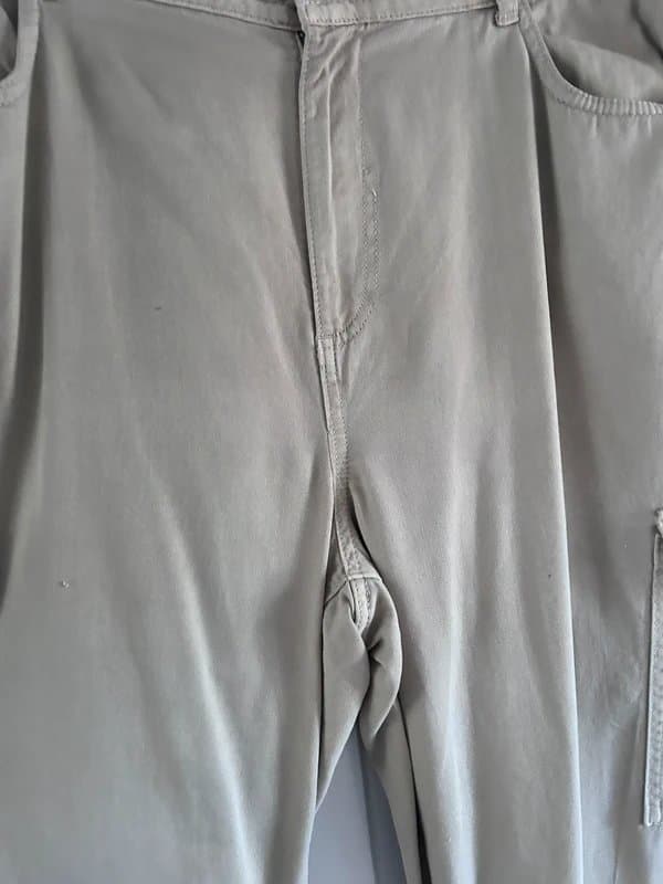 New Look Beige cargo pants