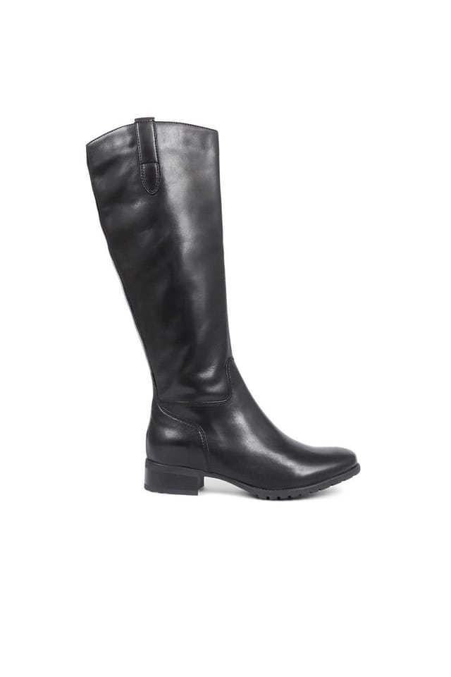 Jones Bootmaker Jones Bootmaker Women's Cinzia Leather Riding Boots in Black - 2