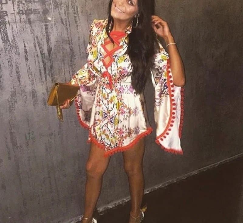 The Dolls House The dolls house boutique Savannah mini dress in scarf print