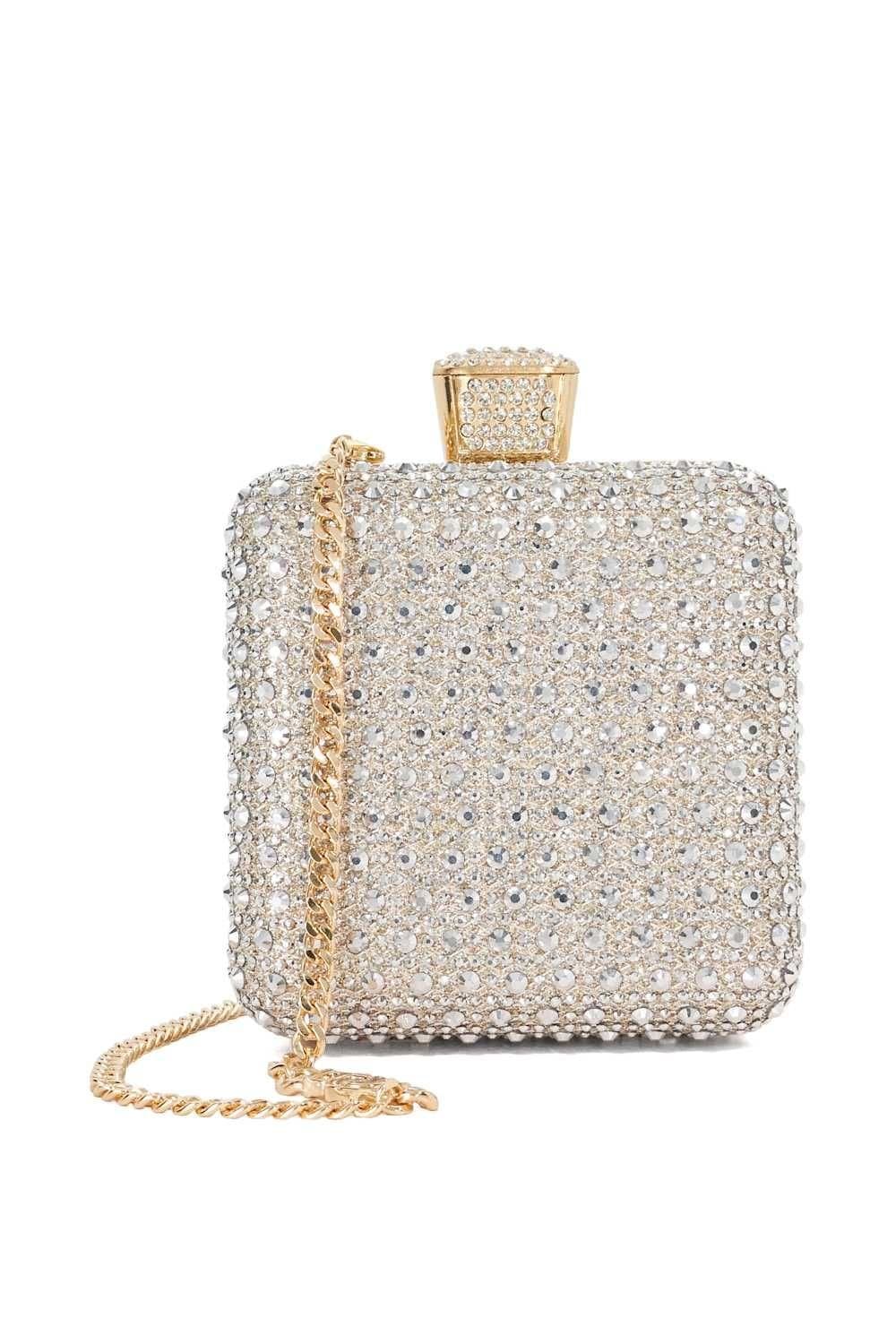 Dune London Dune London Women's 'Elida' Clutch in Metallics