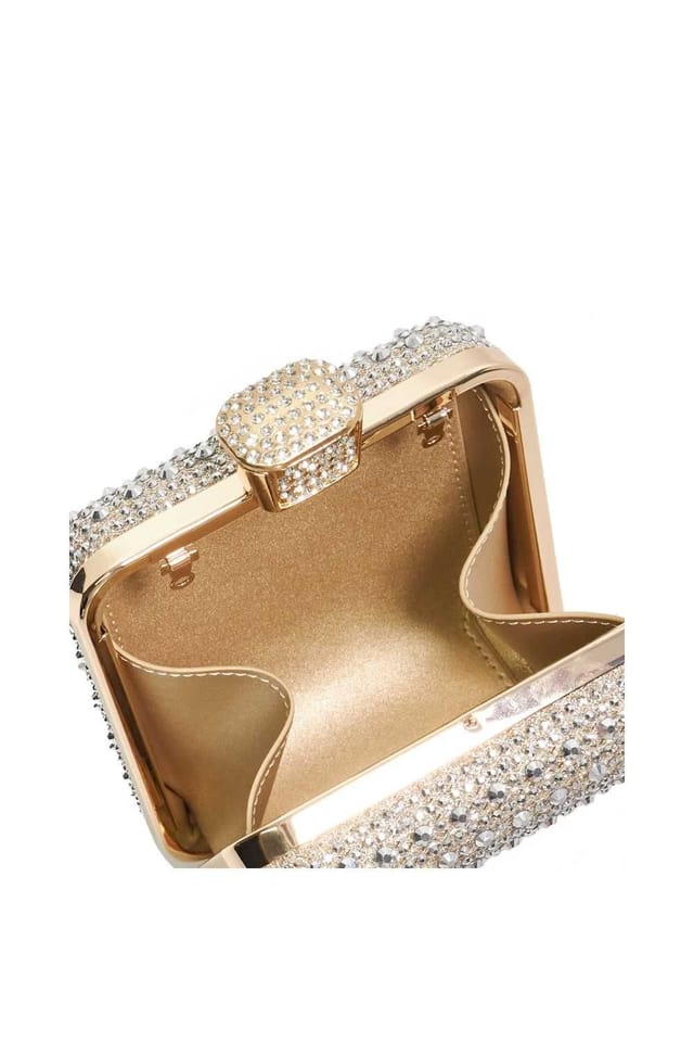 Dune London Dune London Women's 'Elida' Clutch in Metallics - 3