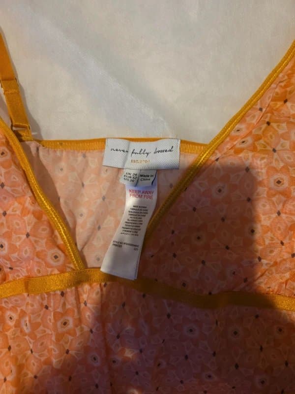 Never Fully Dressed Never fully dressed lingerie bodysuit size 24