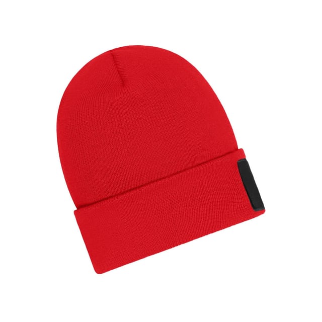 Myrtle Beach Myrtle Beach Men's Patch Thinsulate Beanie in Red - 3