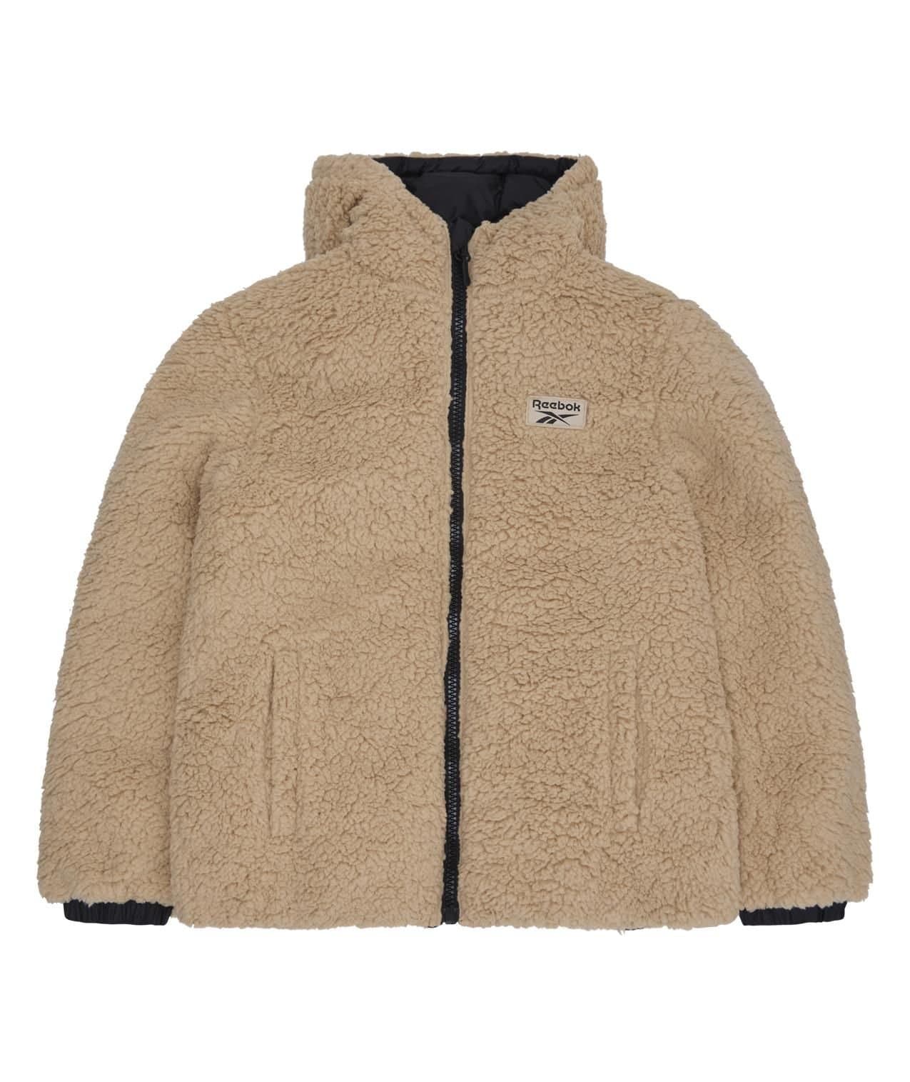 Reebok Reebok Women's Reversible Puffer Sherpa in Black