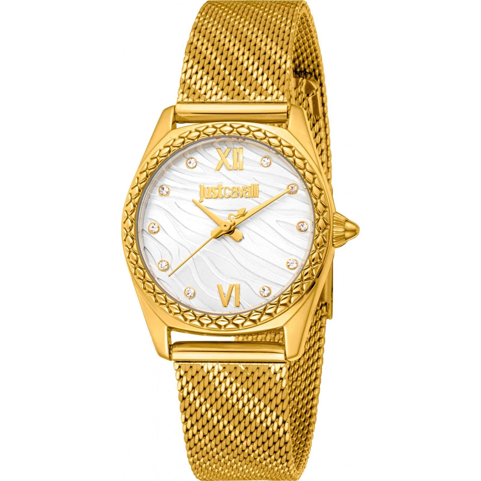 Just Cavalli Just Cavalli Women's JC1L313M0025 Animalier 30mm Quartz Watch in Gold