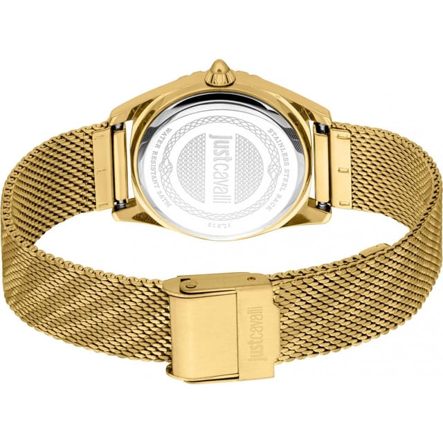 Just Cavalli Just Cavalli Women's JC1L313M0025 Animalier 30mm Quartz Watch in Gold - 2