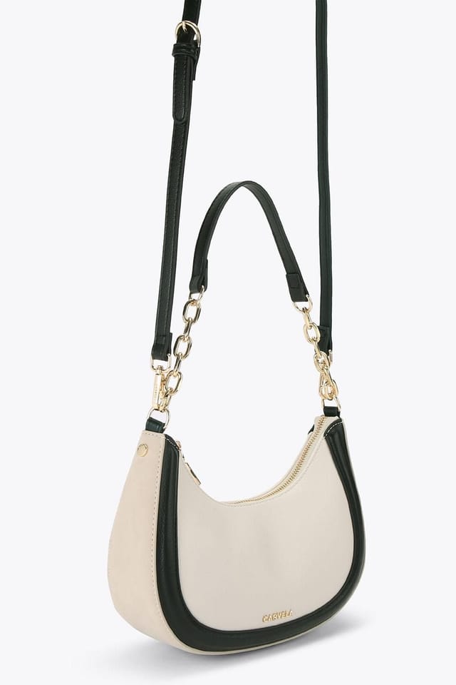 Carvela Carvela Women's 'Minori Scoop Shoulder' Bag in Cream - 2