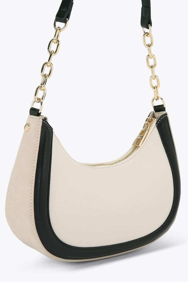 Carvela Carvela Women's 'Minori Scoop Shoulder' Bag in Cream - 3