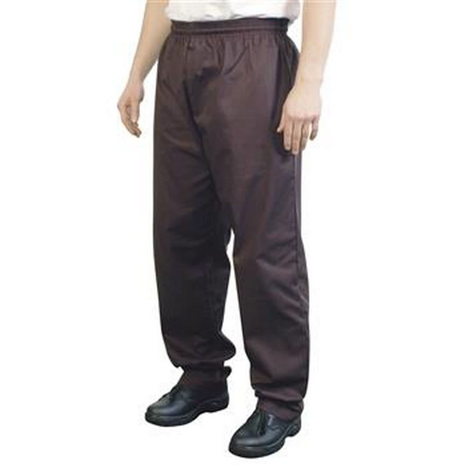 BonChef BonChef Men's Baggy Chef Trousers in Black