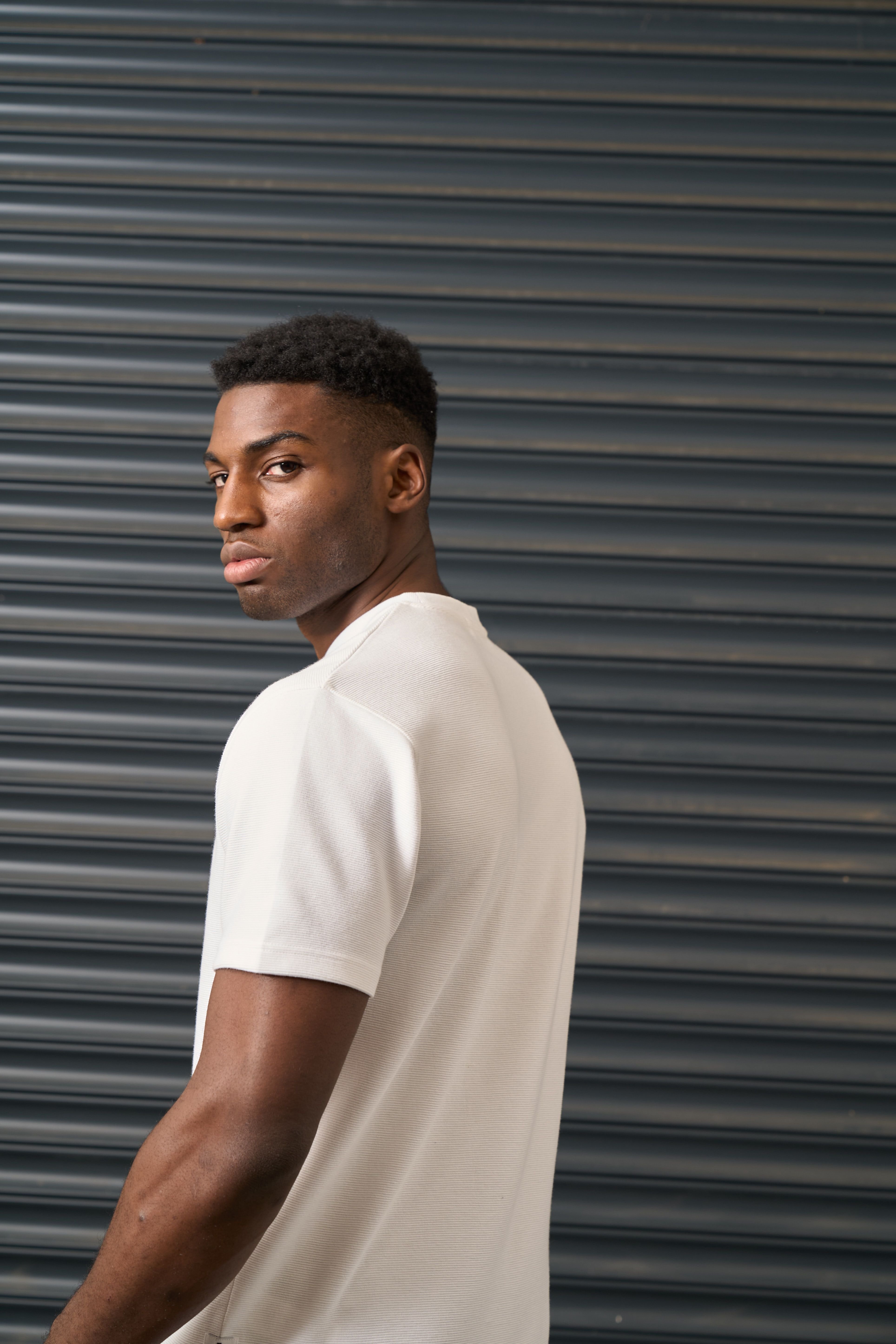 Archive Design Studios Archive Design Studios Men's Rekar T-Shirt in White - 2