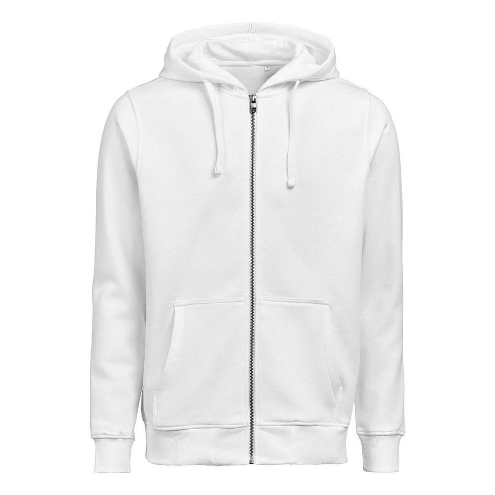 Untagged Movement Untagged Movement Men's Regular Full Zip Hoodie in White - 4