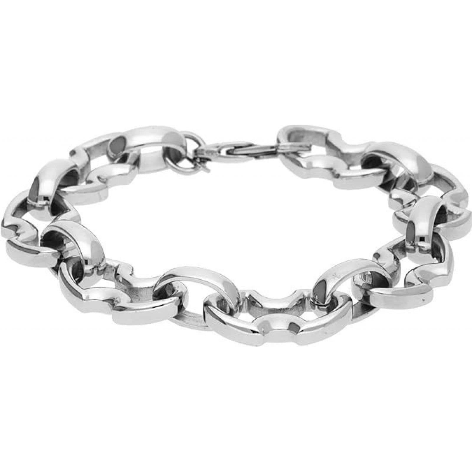 Police Police Men's Silver Chain Bracelet