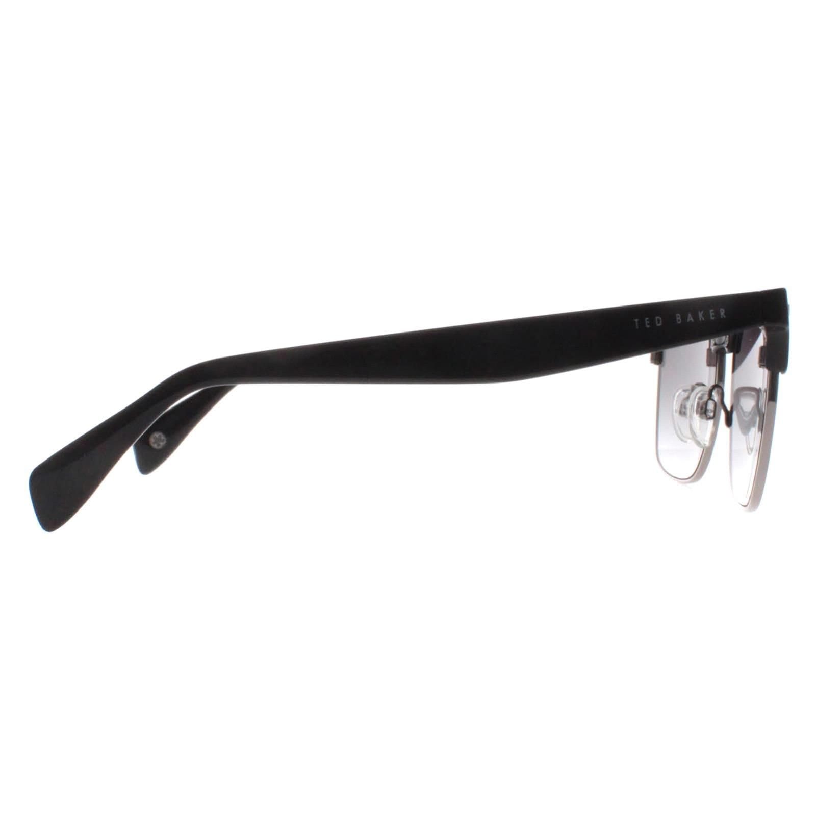 Ted Baker Ted Baker Men's Semi Rimless Black Grey TB1681 Floyd - 4