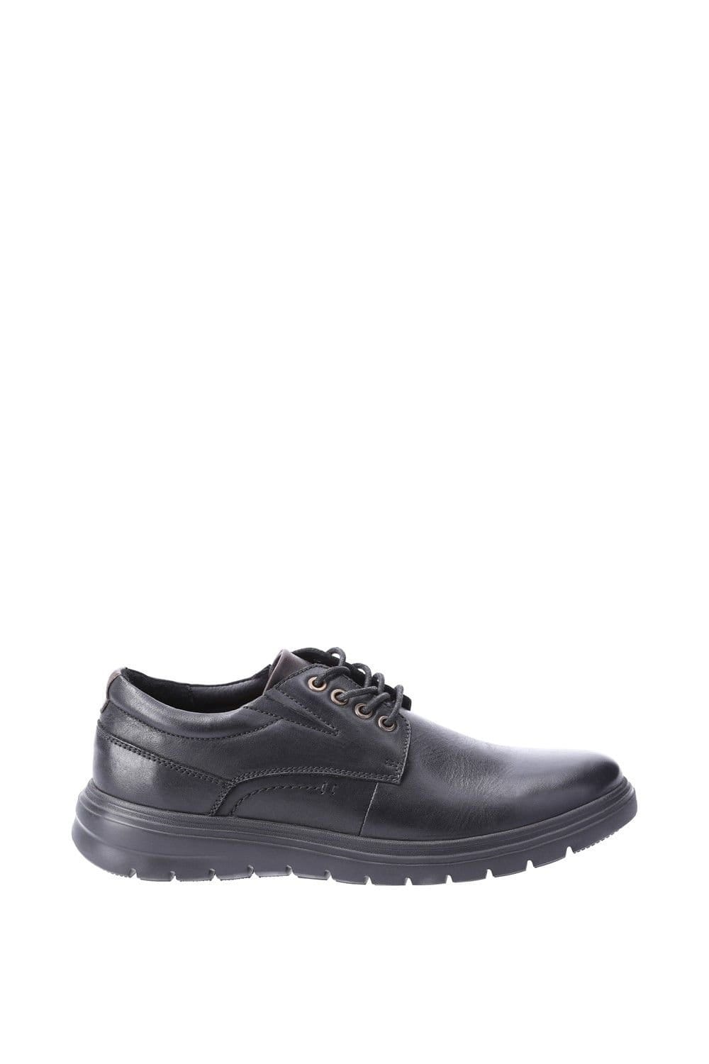 Hush Puppies Hush Puppies Men's 'Triton' Leather Shoe in Black - 4