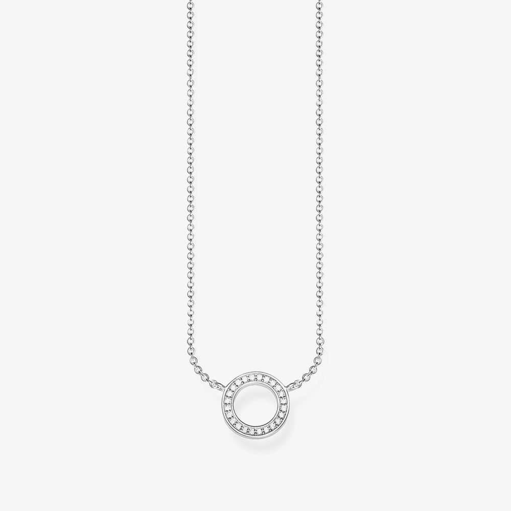 Thomas Sabo THOMAS SABO Women's Silver Open Circle Necklace KE1650-051-14
