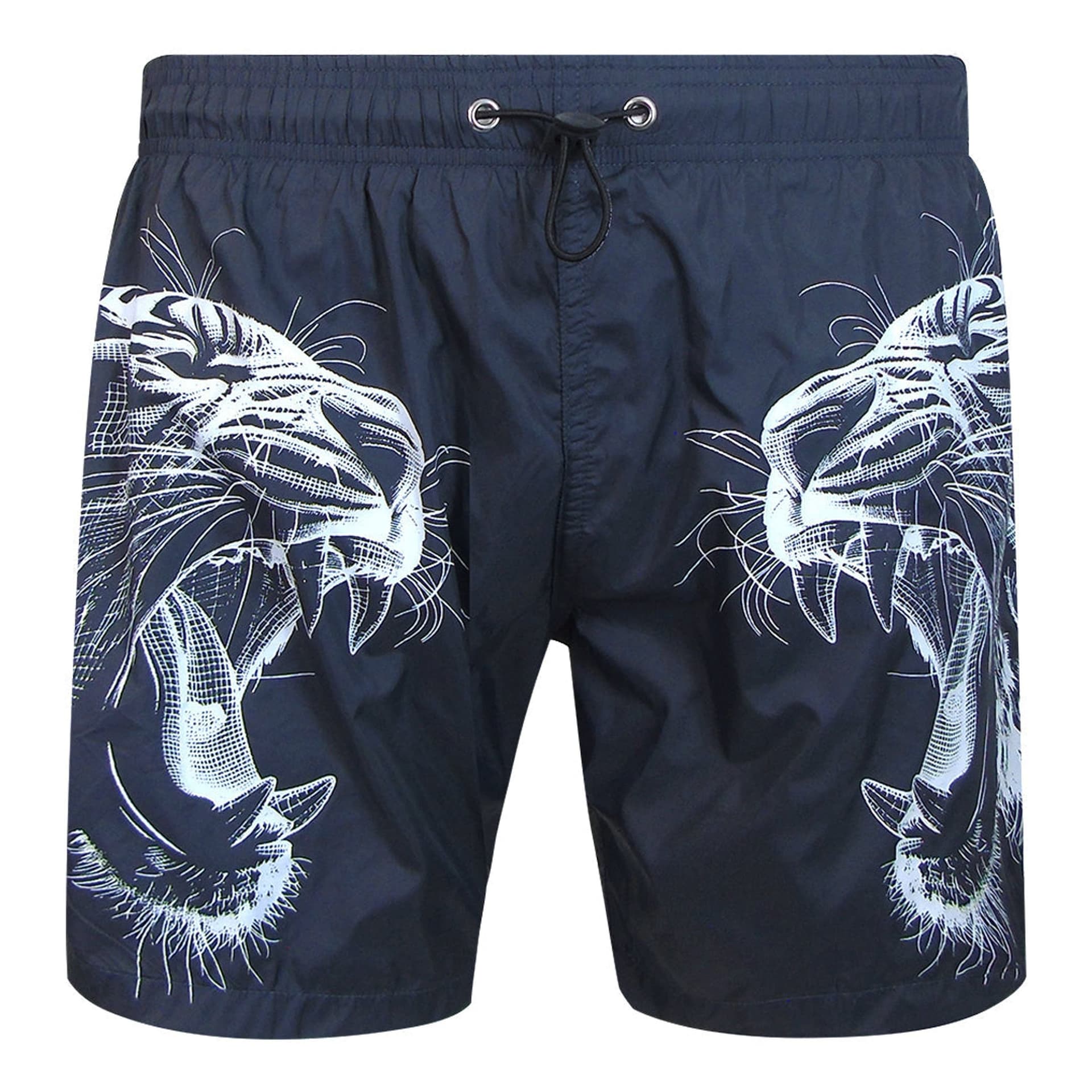 Plein Sport Plein Sport Men's Boardshort Board Shorts in Dark Grey