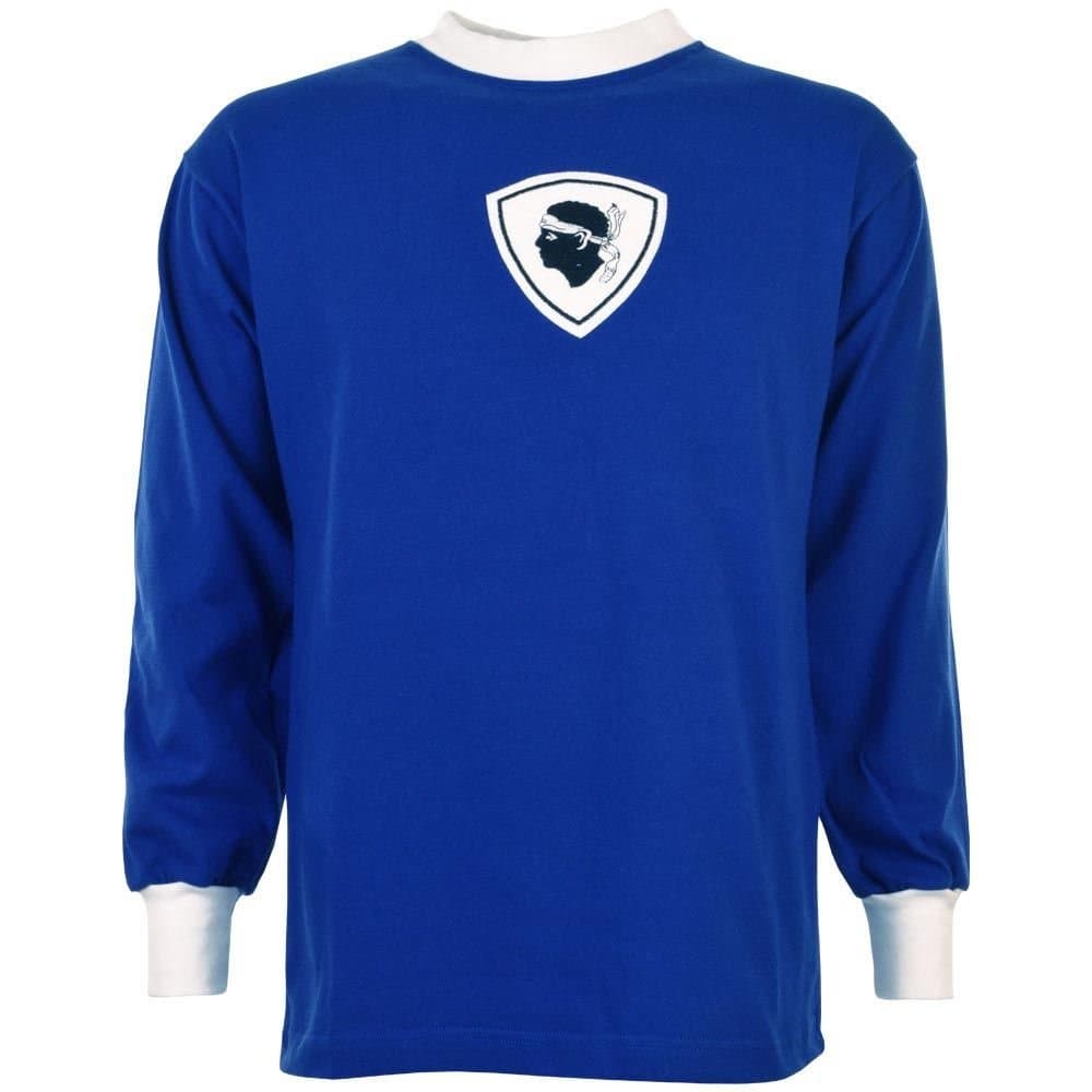 Bahia Bahia Men's Mens Retro 1970s Football Shirt in Blue