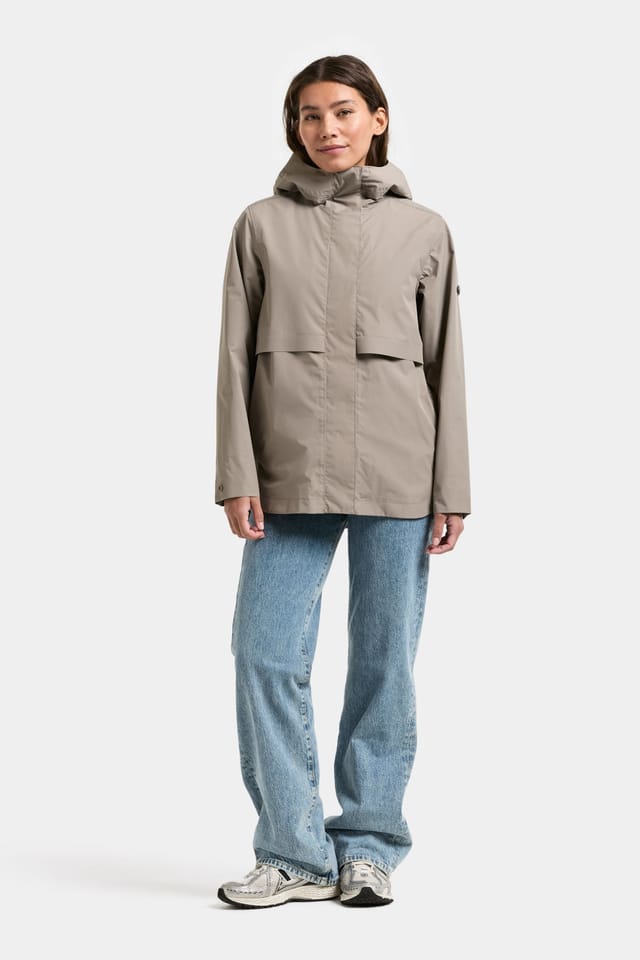 Didriksons Didriksons Women's Elsa Jacket in Taupe - 2