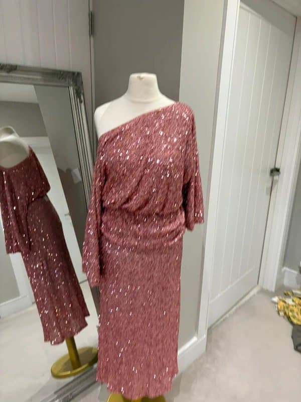 Never Fully Dressed Never fully dressed sequin co ord skirt suit