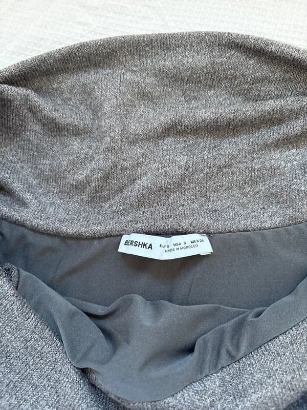 Bershka Bershka Bardot ruched dress