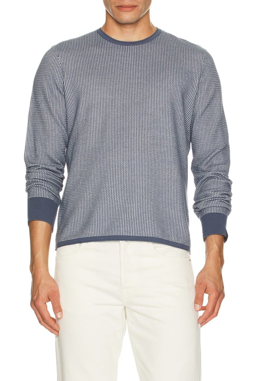 revolve Revolve Gregory Merino Crewneck Jumper in Light Blue