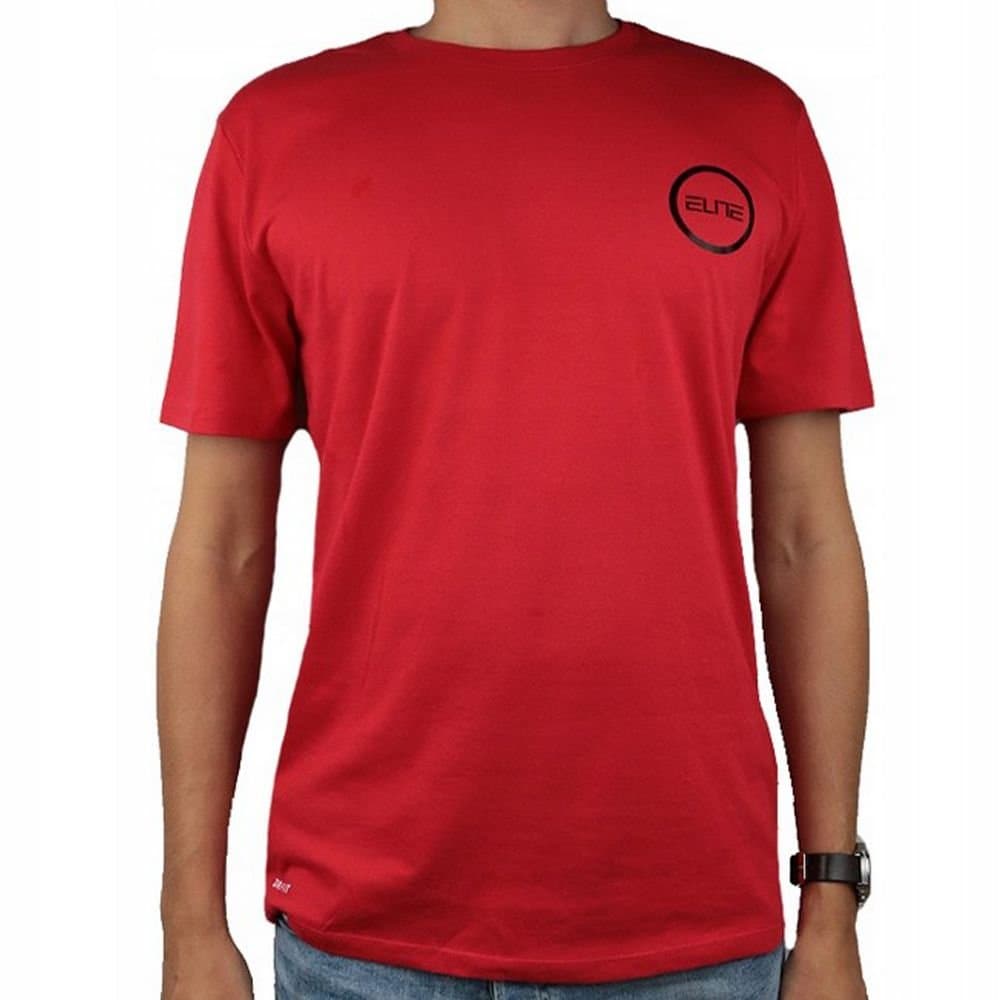 Nike Nike Men's Dry Elite Back Print Baseball T-Shirt in Red