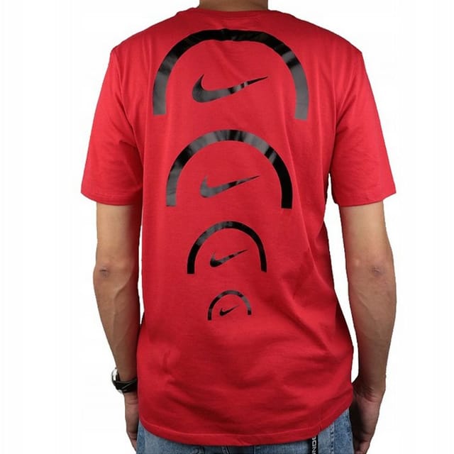 Nike Nike Men's Dry Elite Back Print Baseball T-Shirt in Red - 2