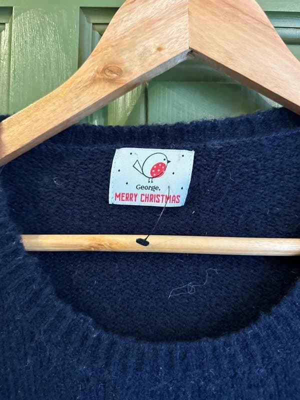 George Light up Christmas jumper size small