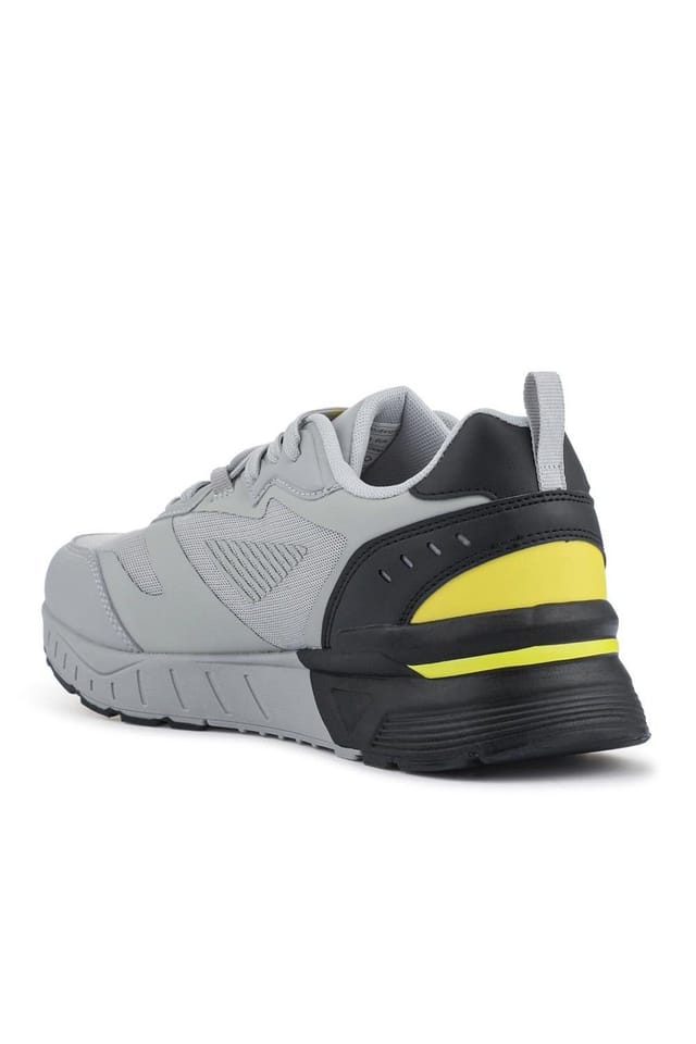 Pavers Pavers Men's Extra-Wide Chunky Trainers in Grey - 3