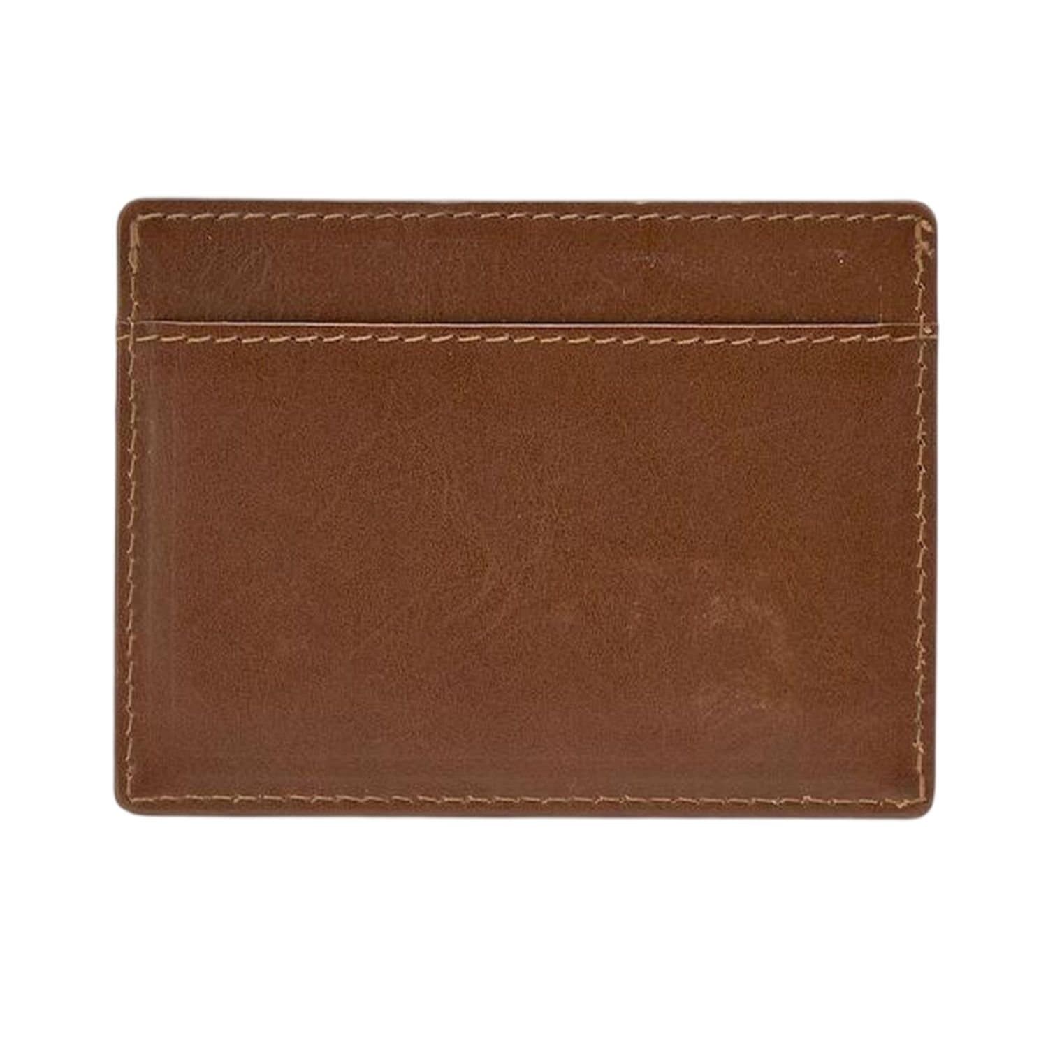 Derby Of Sweden Derby Of Sweden Men's Leather Card Holder in Brown